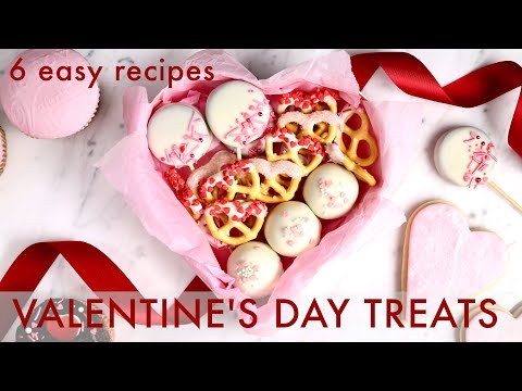 VALENTINE’S DAY TREATS | 6 easy recipes