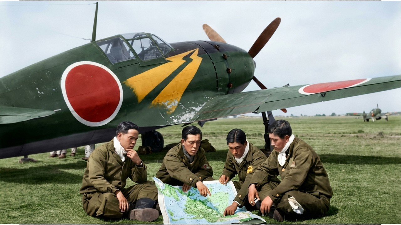 【局地戦闘機 雷電】零戦の設計者が作ったもう一機の戦闘機｜紡錘型胴体と振動問題と本土防空｜写真をAIでフルカラー復元