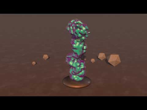 X-Particles Skiner Generator in Cinema 4D