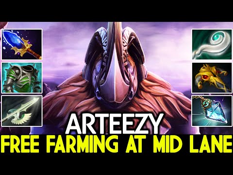 ARTEEZY [Magnus] Free Farming at Mid Lane Full Carry Build Dota 2