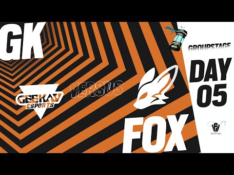 FearX vs Geekay Esports Replay