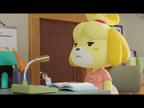 An Average Day At Resident Services: Isabelle | Animal Crossing Animated Short
