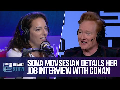 How Sona Movsesian Got Her Job With Conan O’Brien