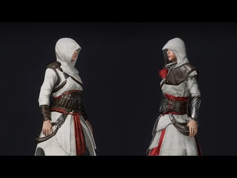 PUBG Skins Comparison with actual Assassin's Creed