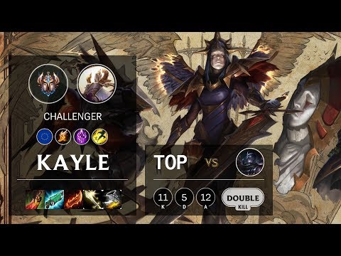 Kayle Top vs Shen - EUW Challenger Patch 10.12