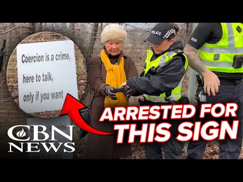 Grandma Charged Under Controversial Scottish Law for Holding a Sign