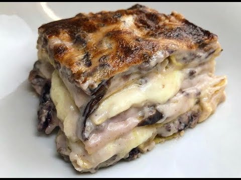 LASAGNA AUTUNNALE - NOCI SALSICCIA E RADICCHIO- CUCINANDOMELAGODO