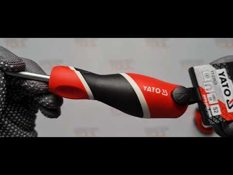 Отвертка Philips PH1, 75 мм, крестовой шлиц YATO (YT-25923)