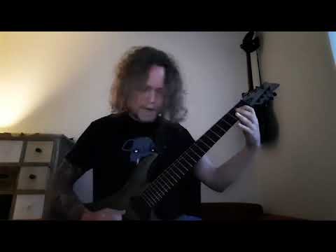 Iron Maiden "Be Quick or Be Dead" (guitar cover) - The 365 Riff Challenge - Day 23