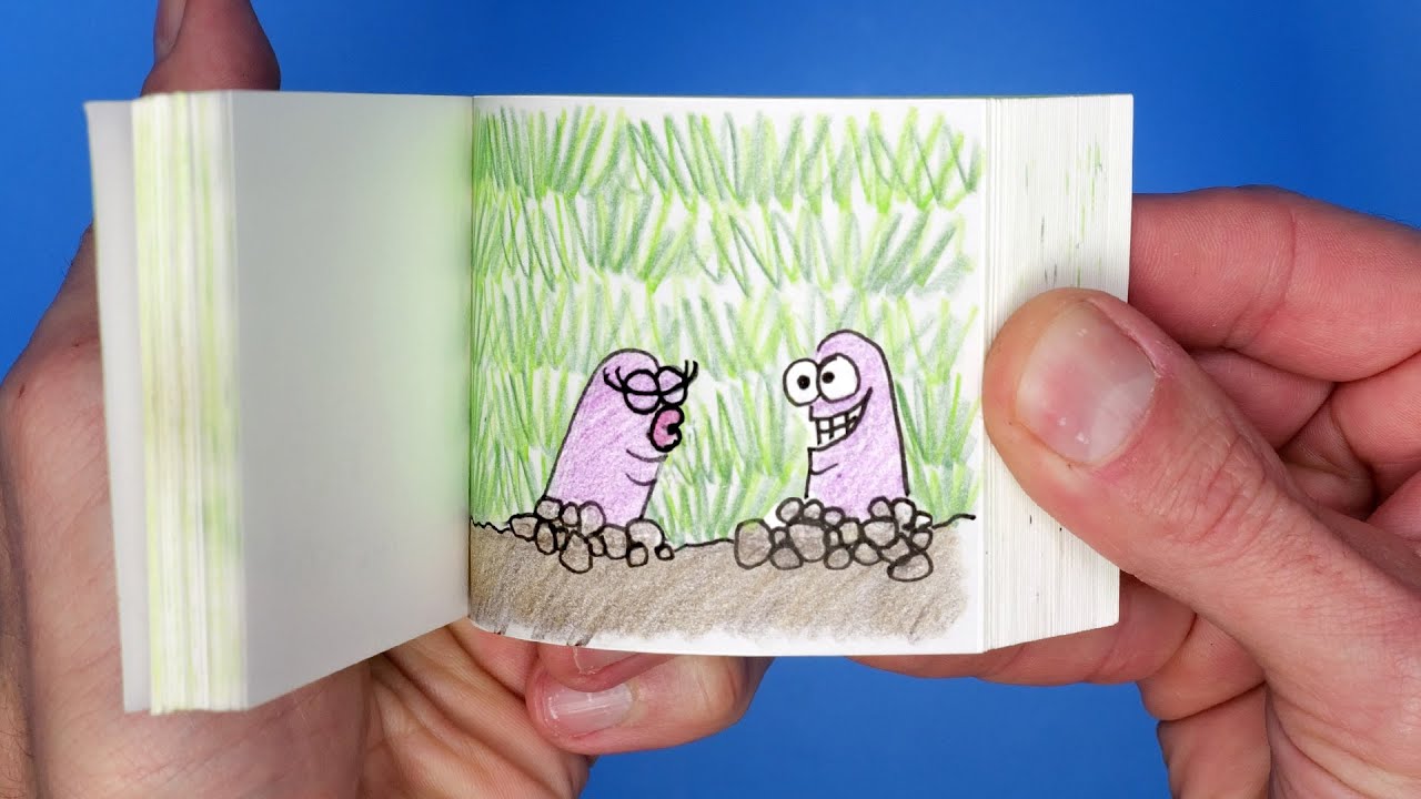 7 Flipbooks by Aardman Animators