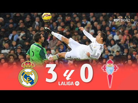 Real Madrid 3 x 0 Celta de Vigo (C. Ronaldo Hat-Trick) ● La Liga 14/15 Goals & Highlights ᴴᴰ