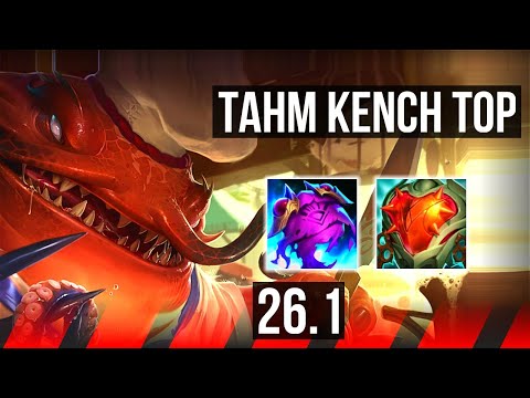 TAHM KENCH vs MORDEKAISER (TOP) | Good KDA: 7/1/9 | EUW Master | 26.1