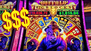 NEW BUFFALO BIG BLOCKS JACKPOT!!!!!!!!!!!!!!