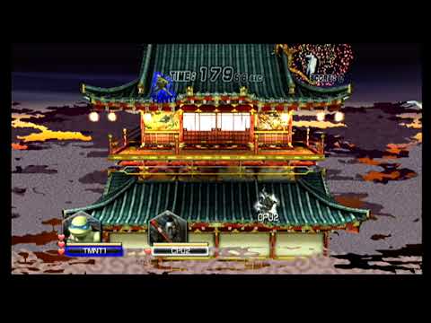 Teenage Mutant Ninja Turtles Smash Up Wii Arcade Easy Leonardo No Commentary