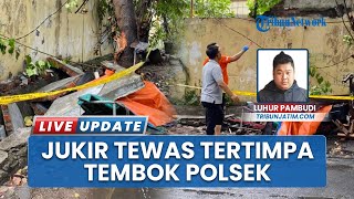 Dinding Mapolsek Pakis Ambruk Diterpa Angin, Juru Parkir Tewas Tertimpa Reruntuhan Saat Istirahat
