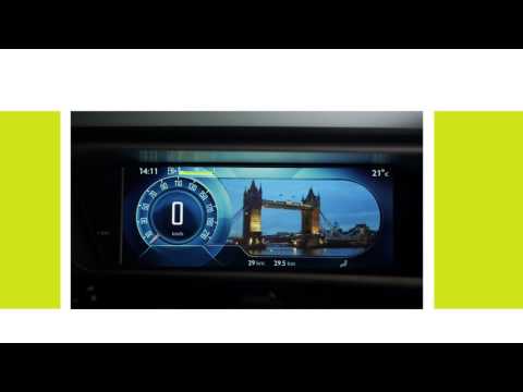 Citroën C4 Picasso  - How does the panoramic screen work?
