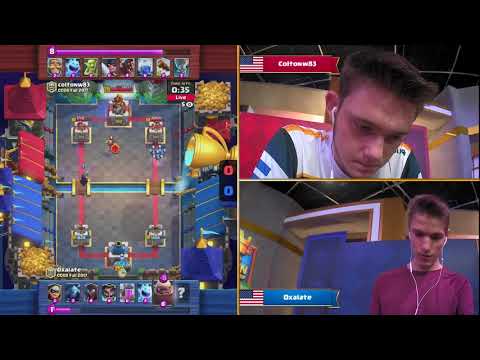 Coltonw83 vs Oxalate - 2017 Clash Royale Crown Championship NA
