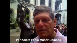 Periodista Costarricense Cambia la Rosa de la Paz. Javira.