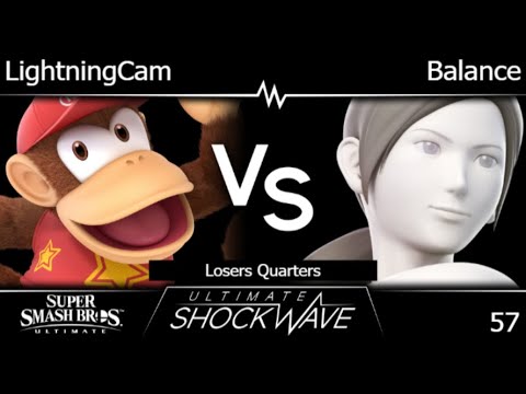 USW 57 - TLOC | LightningCam (Diddy) vs UTDe | Balance (Wii Fit) Losers Quarters - SSBU