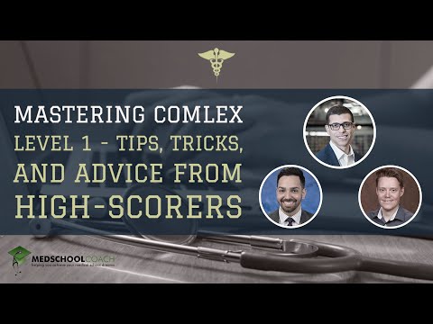 Average Comlex Score Level 1 Standard Deviation
