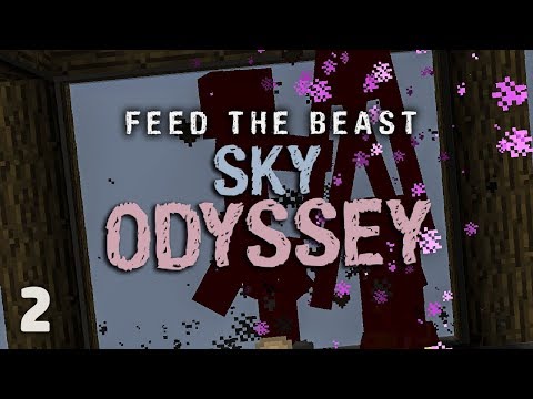FTB Sky Odyssey Ep. 2 Easy Automated Mob Farm