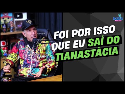 POR QUE O PODÉ SAIU DA BANDA TIANASTÁCIA | PODÉ - Cortes do Bora Podcast