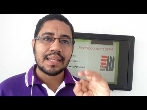 Redação para o concurso da UFPA