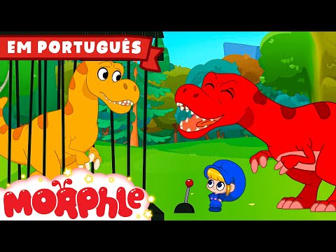 Parque dos Dinossauros - Morphle em Português | Desenhos em Portugues | Desenhos