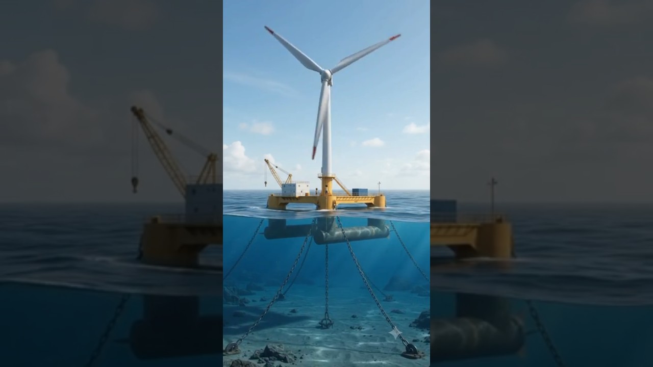 Floating Wind Farms: Power from the Deep
