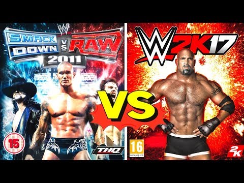 WWE SVR 2011 VS WWE 2K17 Finishers Comparison👏👏WHO IS THE BEST👏👏