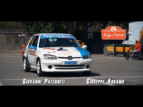 21° Rally dei Nebrodi - Giuseppe Abramo/Giovanni Paterniti (Peugeot 106 Rally)