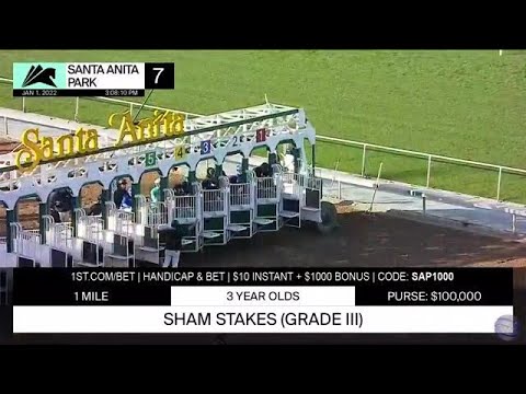 Sham Stakes (GIII) Race Replay