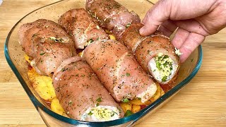 Ricetta da un ristorante! Questo è il petto di pollo più delizioso che abbia mai cucinato 😋😋😋