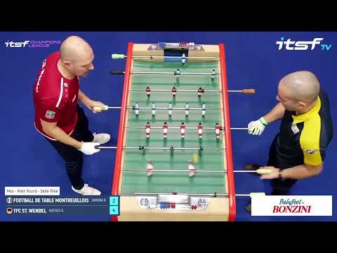Football de Table Montreuillois vs TFC St. Wendel - Men - Semi-Final - ITSF ECL 2024