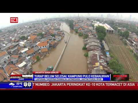 Pantauan Udara Banjir di Kampung Pulo