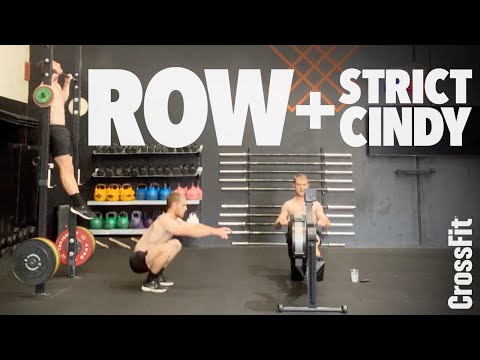 Rowing, Strict Cindy WOD Demo: 220105