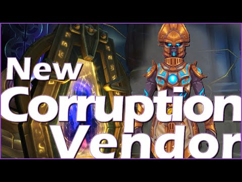 New Corruption Vendor and Changes
