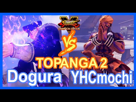 SFV Topanga 2 Dogura (Bison) VS YHCmochi (Dhalsim)