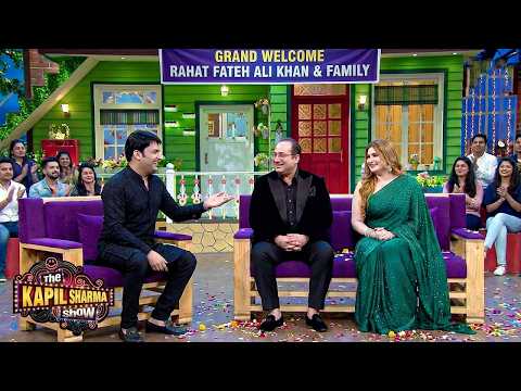 Rahat Fateh Ali Khan पहली बार अपनी पत्नी के साथ Show में आए | The Kapil Sharma Show | Episode