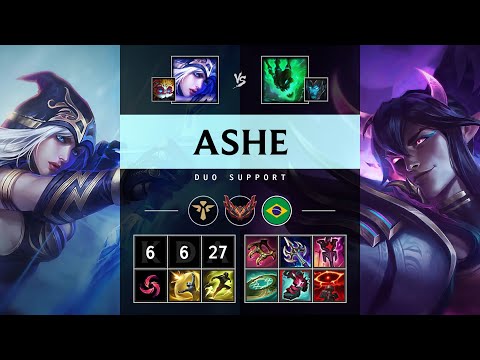 Ashe Support vs Thresh - BR Grandmaster Patch 25.S1.3