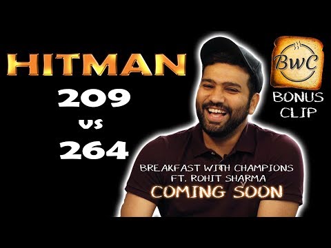 Rohit Sharma On Which Double Century Was The Best | Breakfast With Champions Exclusive