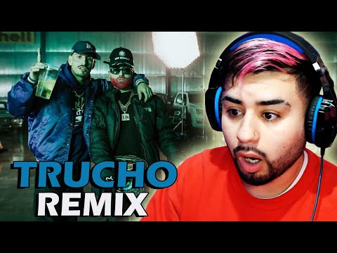 Perro Primo, KEVVO, Omar Montes - Trucho (Remix) ft. EL NOBA (REACCION)