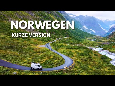 Best Norway road trip for motorhome with maps and tips 4K