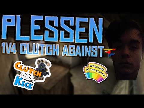 CS:GO - Plessen 1v4 Clutch Against FaZe