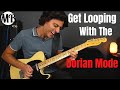 Guitar Loop Jam Using  2 Chords & The Dorian Mode