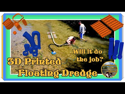 Testing a 3D Printed Floating Dredge – Does It Actually Work? | Adventures in Gold Rush (SE05EP03)