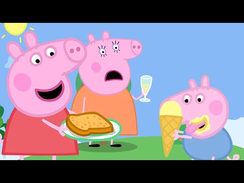 Peppa Pig And Her Friends Go On A Picnic! 🐷🍏| @Peppa Pig - Official Channel