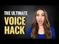 Speak Warmly, Present Confidently: The Ultimate Voice Hack!