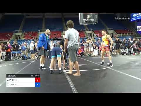 152 Lbs Consi Of 8 #2 - Jeremiah Price, North Carolina Vs Zane Licht, Wisconsin 1257