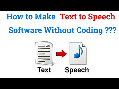 Text to Speech Software easily without Coding ??? || GeeksPort Video